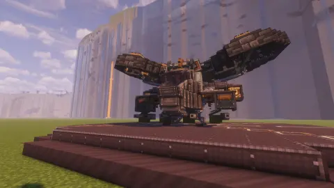 Compact AT-99 Scorpion style attack helicopter with short fuselage, rotor area, side weapon details, cockpit, and Create Aeronautics machinery.