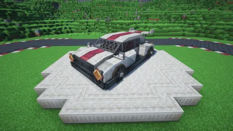 Small sport car with a low road body, compact cabin, short wheelbase, bright trim, and Create Offroad components.